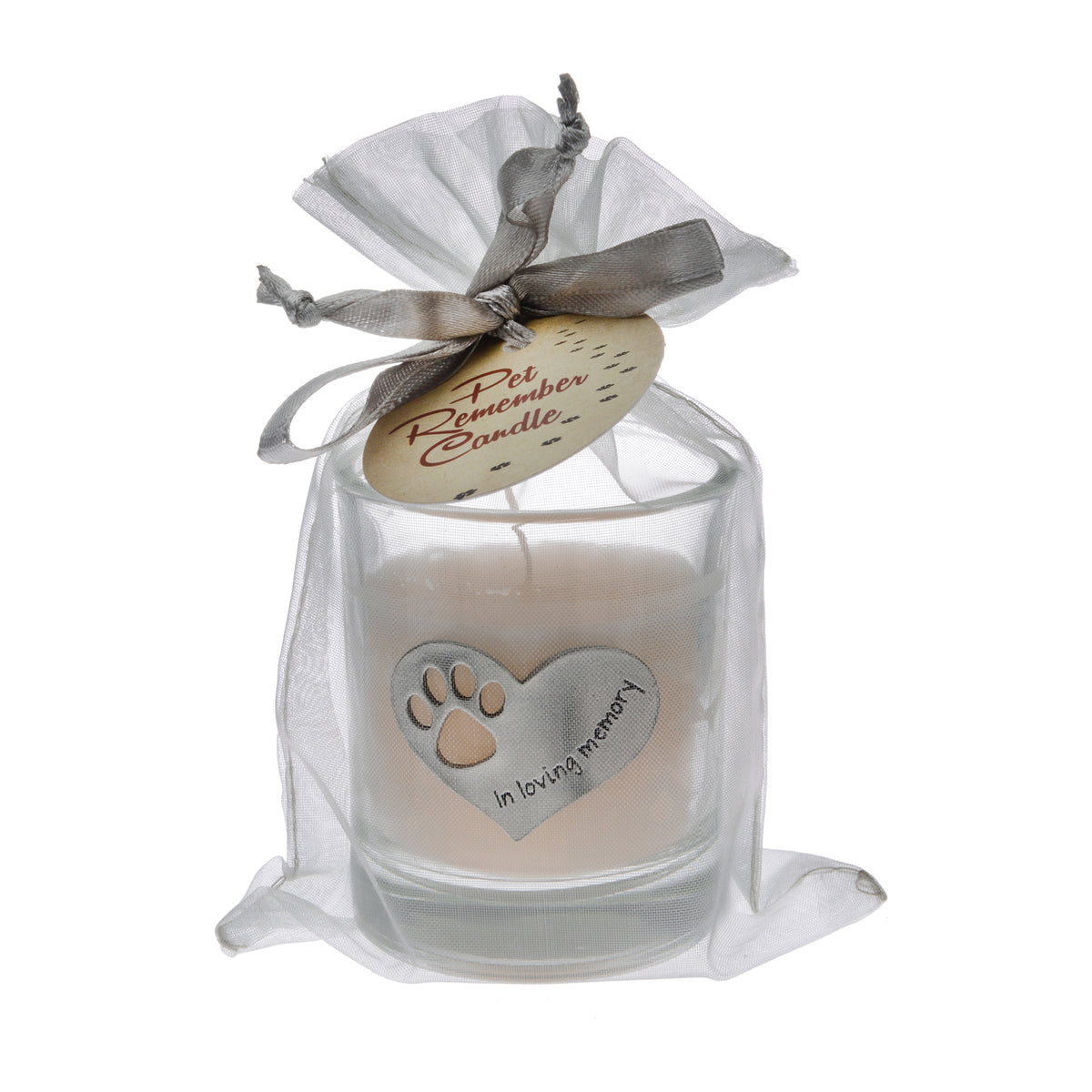 Pet Memorial Candle - Rainbow Bridge Remembrance Gift