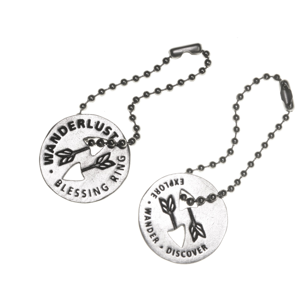 "Wanderlust Blessing Ring | Explore Wander Discover Adventure Charm"