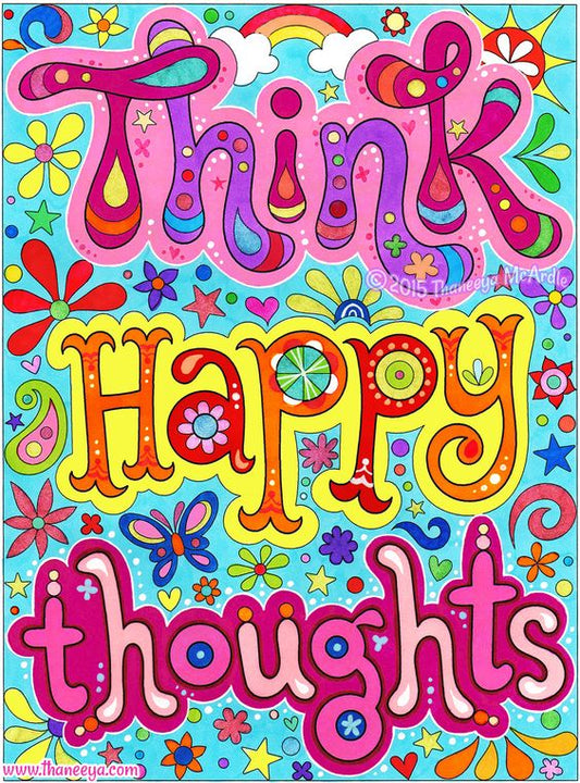 'Think Happy Thoughts' Wax Seal Prompts You to Choose Joy