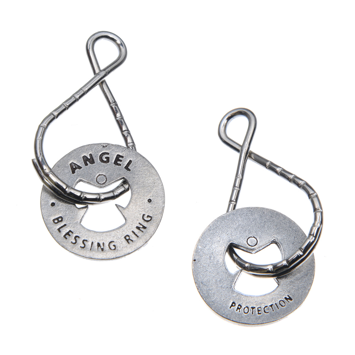 Angel Blessing Ring Charm | Guardian Angel | Protection Gift