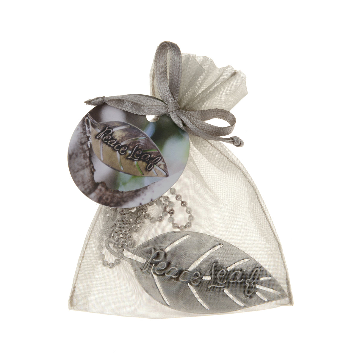 Peace Leaf Charm