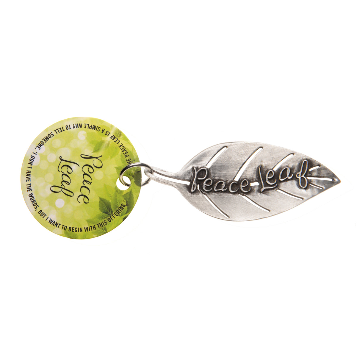 Peace Leaf Charm