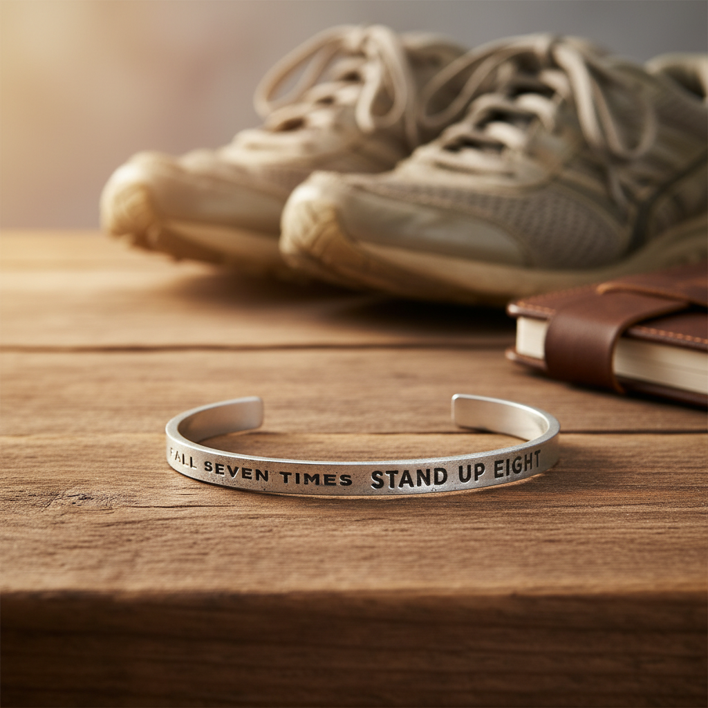 Fall Seven Times Stand Up Eight - Lifestyle Image