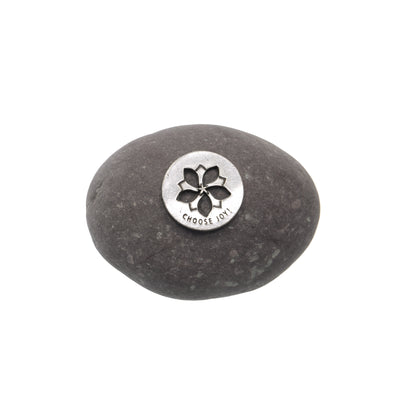 Choose Joy Meditation Stone - Happiness & Positivity Gift