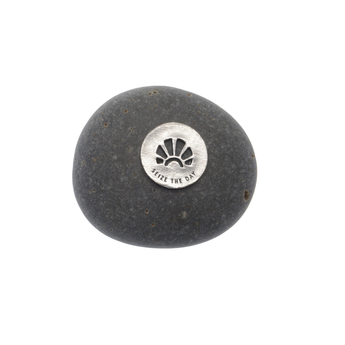 Seize The Day Meditation Stone - Carpe Diem Motivation Gift