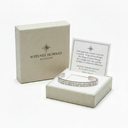 Serenity Prayer Cuff in Gift Box