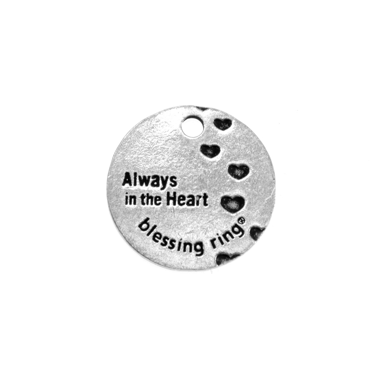 Forever Love Blessing Ring | Memorial Charm | Always in the Heart Gift