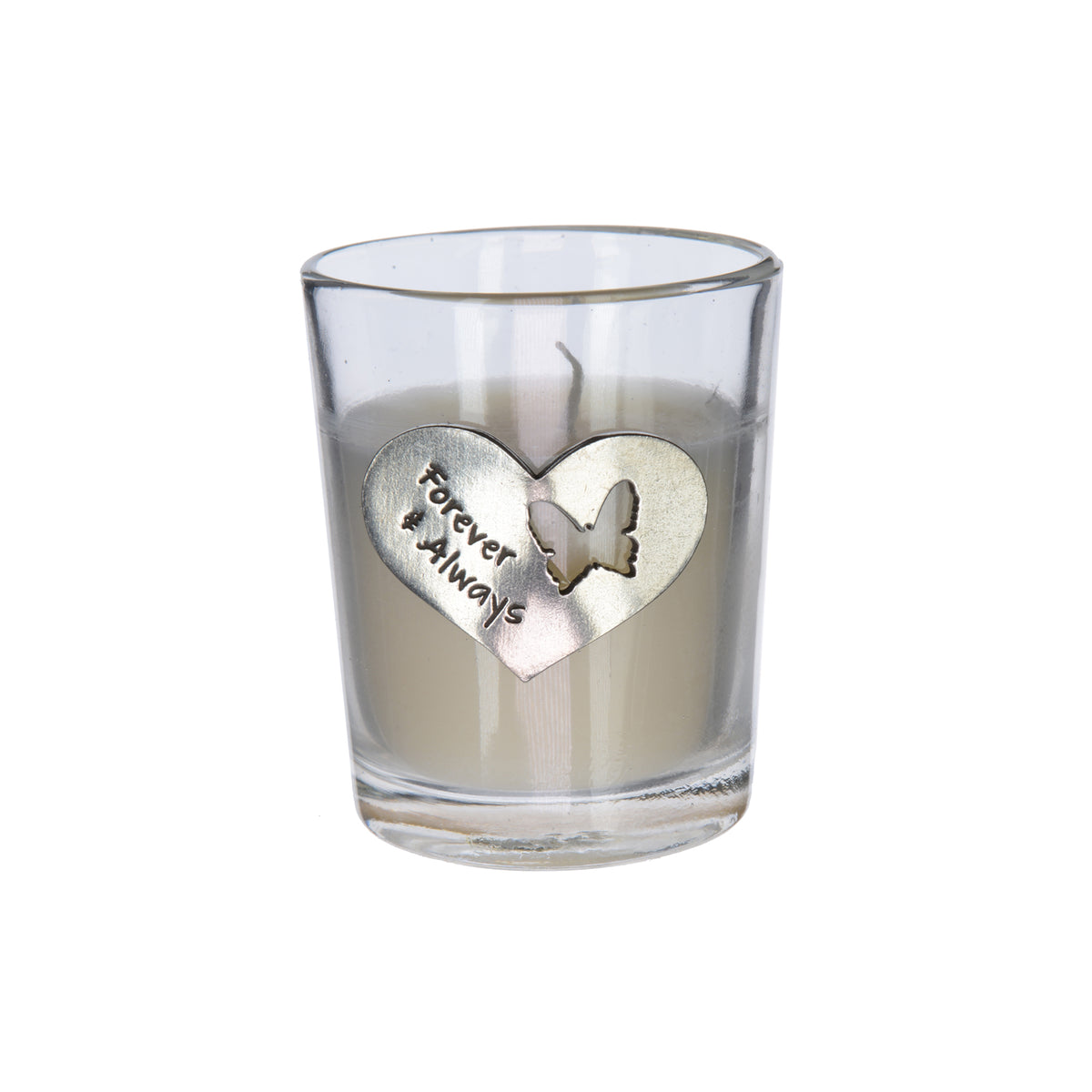 Forever and Always Butterfly Memorial Candle - Eternal Love Gift