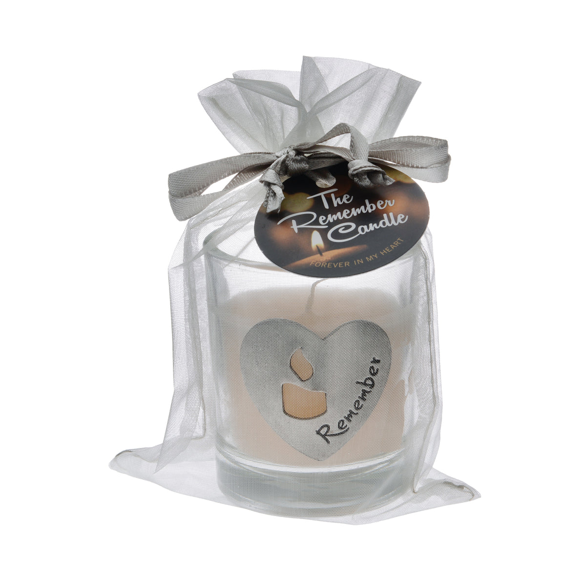 Remember Memorial Candle - Tender Remembrance Gift