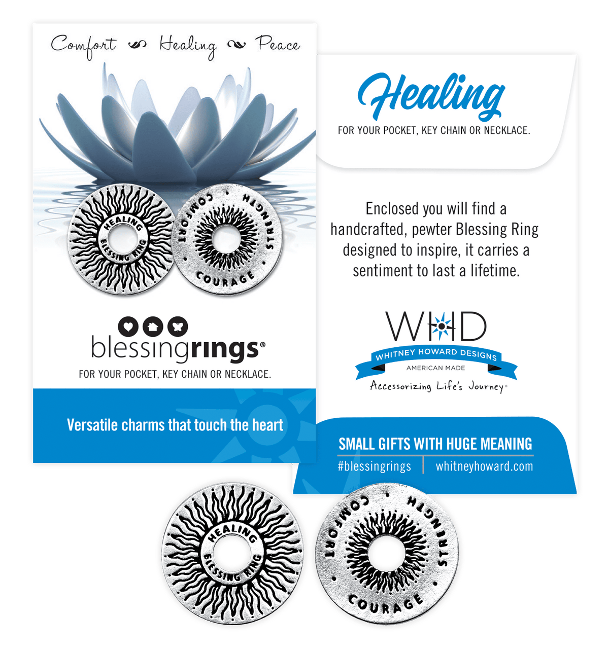 Healing Blessing Ring – Courage, Strength & Comfort