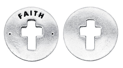 Faith Blessing Ring front and back