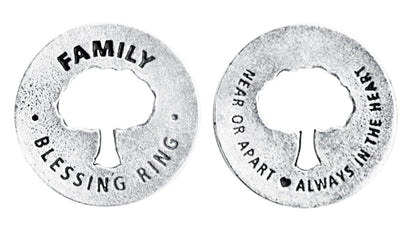 Family Blessing Ring front and back