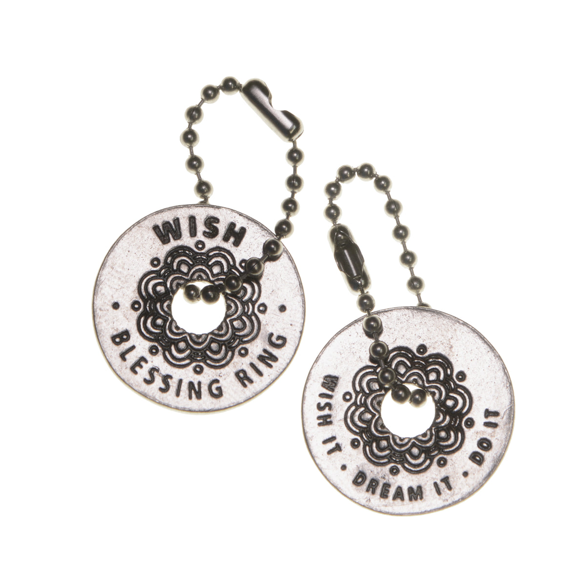 "Wish Blessing Ring | Wish It Dream It Do It Inspirational Charm"